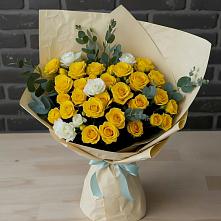 Букет цветов из:  Розы в Кичменгском Городке