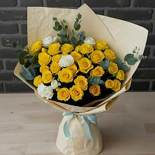 Букет цветов из:  Розы в Кичменгском Городке
