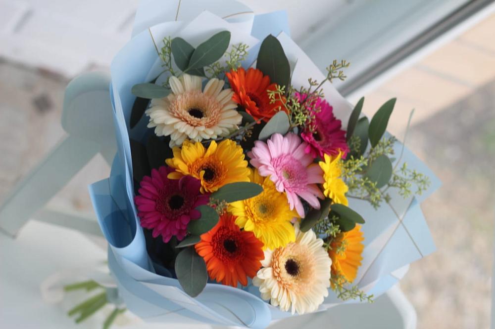 Букет цветов из: Герберы в Кичменгском Городке