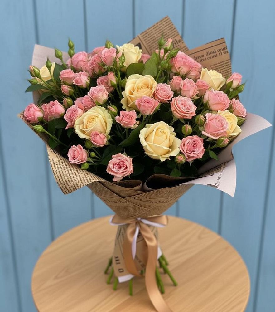 Букет цветов из: Розы в Кичменгском Городке