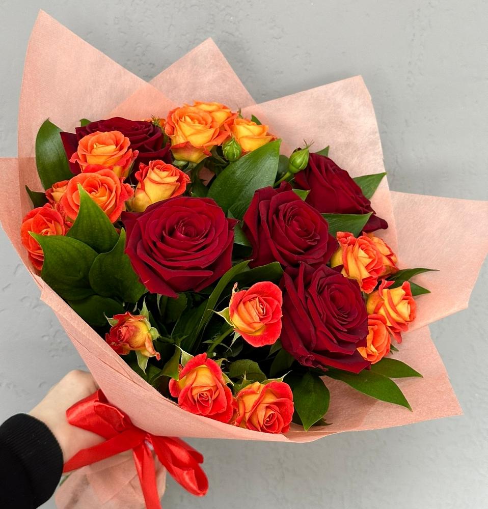 Букет Любовь и восторг в Кичменгском Городке