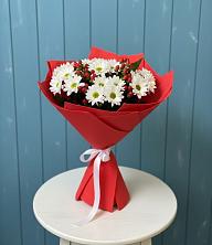 Букет цветов из:  Хризантемы в Кичменгском Городке