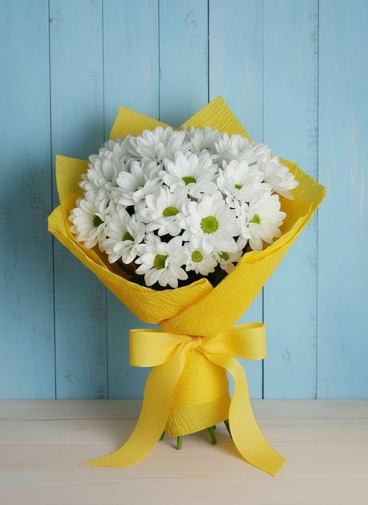 Букет цветов из: Хризантемы в Кичменгском Городке