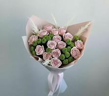 Букет цветов из:  Розы и Хризантемы в Кичменгском Городке