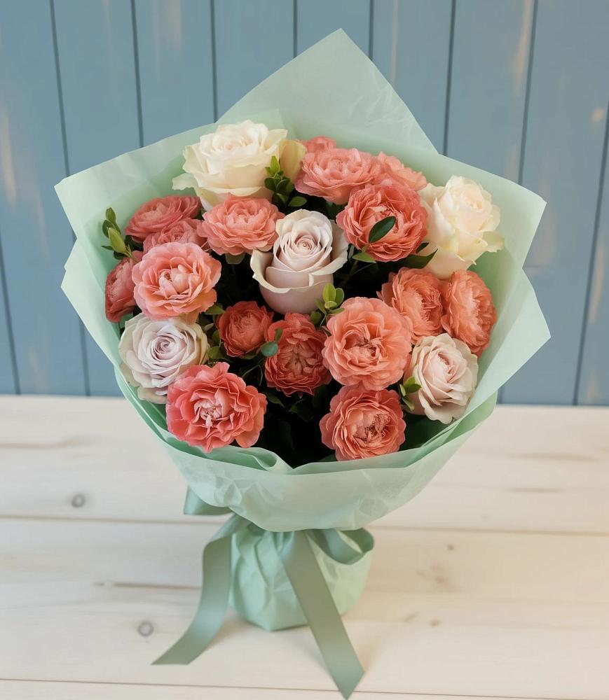 Букет цветов из: Розы в Кичменгском Городке