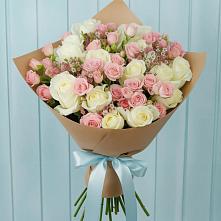 Букет цветов из:  Розы в Кичменгском Городке
